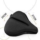 Comfort Wide Cycling Bike Bicycle Gel Cruiser Extra E1Z5 Soft Cushion Seat J4F1