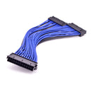 24Pin ATX 1 to 2 Power Supply Extension Cable PSU Male to Female Y Splitter