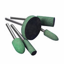 Matefield 5pcs/set Cylindrical Tapered Rubber Grinding Heads Polishing Tool