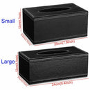 Home Car Container Storage Cover Paper Towel Box Tissue Case Napkin Paper Bag
