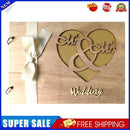 5x20pcs Wooden Guest Book Signs Wedding Marriage Guestbook Decor (JM01457)