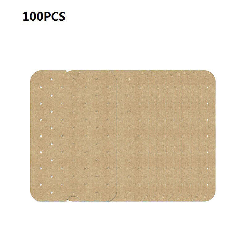 Air Fryer Blotting Paper Kitchen Parchment Silicone Paper (Brown Large) Newly