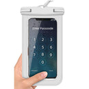Waterproof Protective Phone Case Diving Touch Screen Mobile Bag (White)