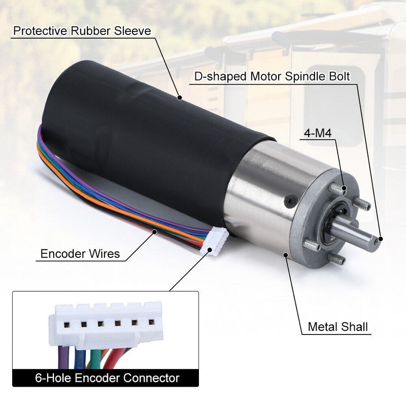 236575 For RV Schwintek Slideout In Wall Slide Out Motor 300:1 10MM OEM