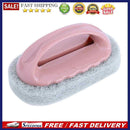 Sponge Strong Decontamination Cleaning Brush Tiles Pot Washing Brush(Pink)
