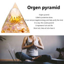 Crystal Pyramid Healing Energy Meditation Crystals Home Office Decor (C) Newly