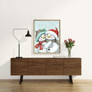 Snowman 5D DIY Diamond Painting Kits Full Round Drill Wall Decor Craft (A5726