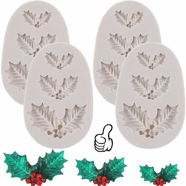 DIY Christmas Tree Deer Fondant Mould Cake Biscuit Mold Decorating Tools D E6B4