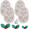 DIY Christmas Tree Deer Fondant Mould Cake Biscuit Mold Decorating Tools D E6B4
