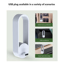 Negative Ion Air Purifier Toilet Anion Purification Smoke Remover (White)