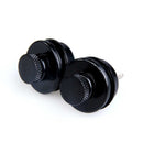 2Pcs Black Strap Locks Straplock Flat Head Safety for Electric Guitar Bass Newly