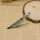 Portable 10X Magnifier Handheld Magnifying Glass with Tweezers Loupe Tools Newly