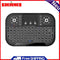 Ergonomic 2.4G Air Mouse Touchpad Backlit Wireless Keyboard with USB Receiver