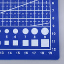 School Supplies Cutting Plate Paper Board A5 Grid Lines Cutting Mat Sewing Tool