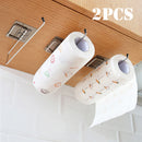 Towel Holder Rack Stainless Kitchen Hanging Toilet Paper Storage (1pc) Newly