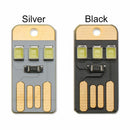 Bank Computer Night Camping Eqpment Pocket Card Lamp Ultra Low Powers LED Light