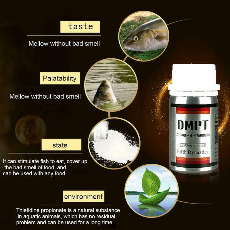 fish lure powder dmpt YIFULIN Fishing Carp Attractive Smell Tackle Food 30g : Sports & Outdoors Fishing Bait Additive Powder Carp