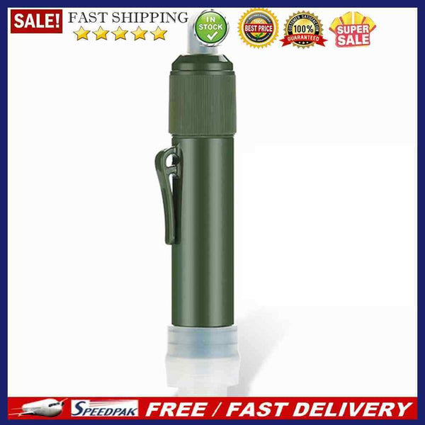 Personal Water Purifier Camping Purification Water Filter Straws Kit for Outd