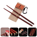 Portable Folding Outdoor Camping Hiking Chopsticks Tableware Dinnerware 1 P