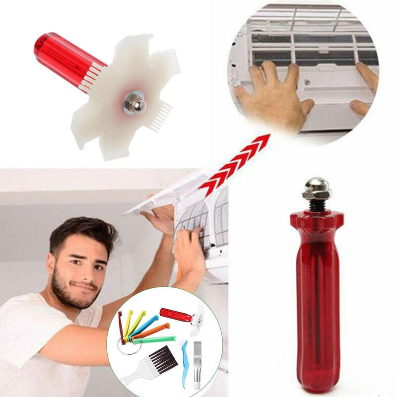 Air Conditioner Fin Comb Condenser&Radiator Fin Straightener Cleaner Repair Too.