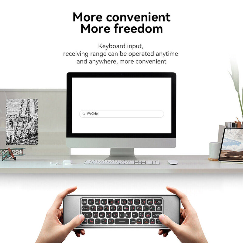 2.4G Gyroscope Air Mouse Keyboard for TV Box PC Computer IR Learning Controller