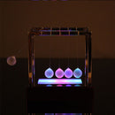 Newton Cradle Table Decor Pendulum Steel Balance Ball Switch Control (L) Newly