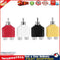 4pcs RCA 7mm AV Audio Video Plug Converters 1 Male to 2 Female Adapters Newly