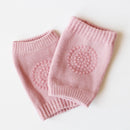 0-24M Kids Non Slip Crawling Elbow Knee Pads Infants Baby Kneecap (Pink) Newly