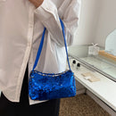Fashion Sequins Handbag for Women Glitters Travel Ladies Casual Underarm Purse