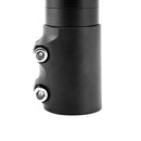 Aluminum Bike Front Stem Riser Handlebar Extension Adaptor (Black 120mm) Newly