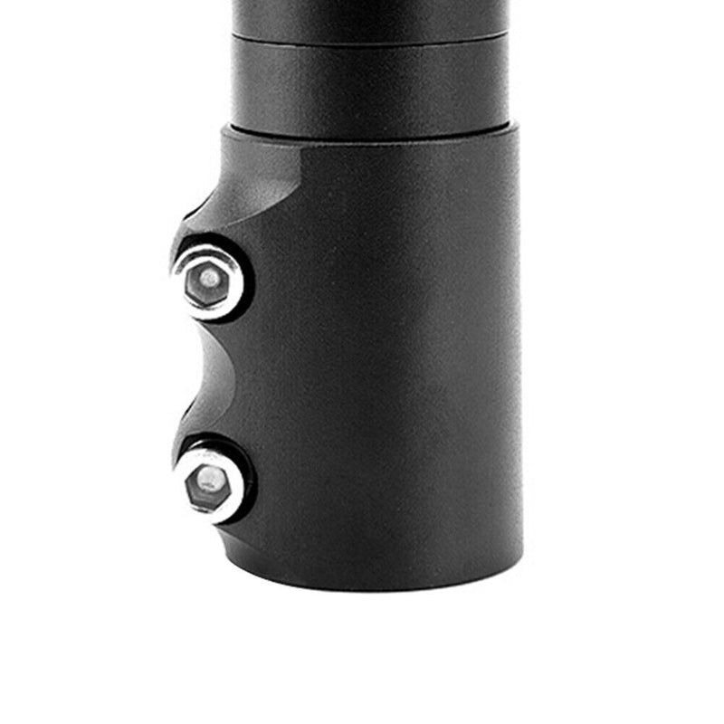 Aluminum Bike Front Stem Riser Handlebar Extension Adaptor (Black 120mm) Newly