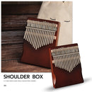 17 Keys Kalimba Pine Wood Musical Instrument Thumb Finger Piano for Beginner
