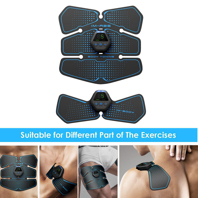 EMS Abdominal Muscle Stimulator Trainer Smart USB Massage Fitness Equipment