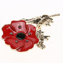 Women Chic Flower Corsage Fashion Rhinestone Party Brooch Clothing Gift