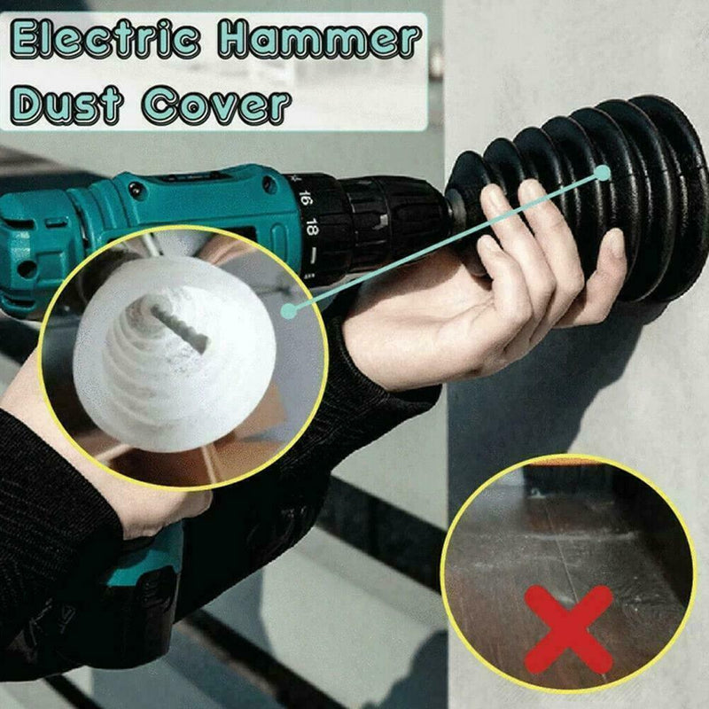 Electric Hammer Drill Dust Cover (1 dust cover + 4 Rubber W5R8 ring) O5H5
