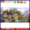 DIY Full Round Diamond Painting Garden Cottage Picture Rhinestone Handwork