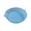 Silicone Air Fryer Pad Safety Baking Accessories for Oven Steamer Cooker (Green)