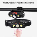 Portable Headlight Motion Sensor Camping Waterproof Charging Magnetic Flashlight