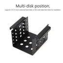 4 Bay 2.5"" to 3.5"" Adapter Bracket SSD Hard Drive Enclosure Caddy Tray