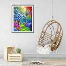 Diamond Painting Rainbow Garden Full Round Drill Picture of Rhinestone DIY Kit