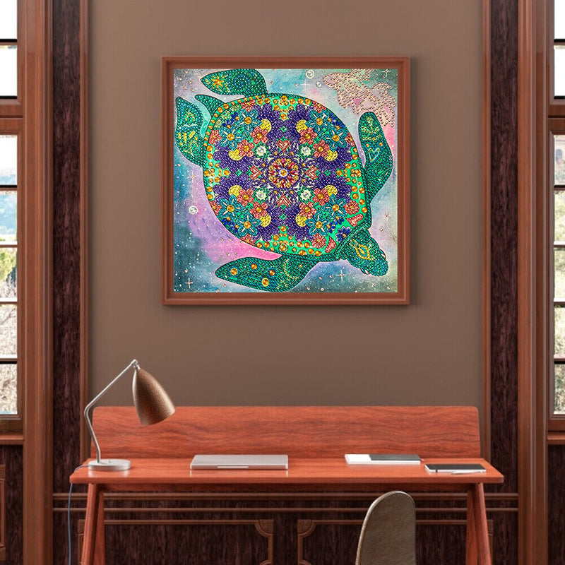 Part Specical Shaped Drill Diamond Painting Sea Turtle DIY Handmade Art Gift