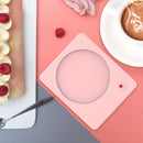 220V Electric Hot Tea Maker Portable Desktop Heater Hot Milk Cup Heating Coaster