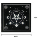 Tarot Card Tablecloth Divination Altar Cloth Corduroy 49x49cm (Style B)