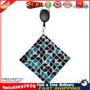 Waterproof Golf Ball Cleaning Towel with Retractable Carabiner Hook (Blue) Newly