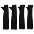 Spider Web Gothic Mittens Arm Sleeves Women Long Gloves Halloween Gloves