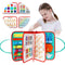 Busy Board Montessori Toys Toddlers Sensory Toys Learning Basic Dress Skill~