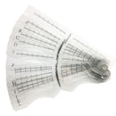 Fashion Shaper DIY Brow Stencils Card Makeup Tool Eyebrow Template Eye Grooming