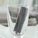 Silicone Glass Cleaning Brush Long Handle Cup Brush Z9E1 Tea M1S7 Kitchen A0C8