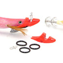 2pcs/Set 25g Squid Jig Lure Tip Counterweight Fish Wood Shrimp Lure Sinker Newly
