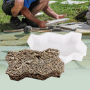 Garden Pavement Mold DIY Manually Propylene Paving Concrete Mould (Wave)